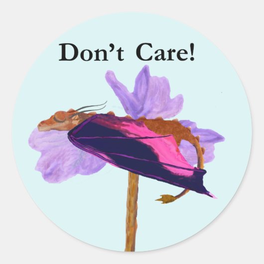 ドラゴンスリーピング ラウンドシール (正面)