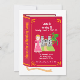 ドラゴンスレイヤナイトストーリーバースデーパーティー 招待状