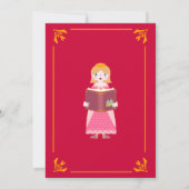 ドラゴンスレイヤナイトストーリーバースデーパーティー 招待状 (裏面)