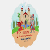 ドラゴンスレイヤナイトボーイバースデーパーティー オーナメントカード (右)