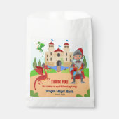 ドラゴンスレイヤナイトボーイバースデーパーティー フェイバーバッグ (正面)