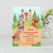 ドラゴンスレイヤナイトボーイバースデーパーティー 招待状 (スタンド正面)