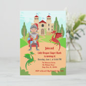 ドラゴンスレイヤナイトボーイバースデーパーティー 招待状 (スタンド正面)