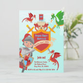 ドラゴンスレイヤナイトボーイバースデーパーティー 招待状 (スタンド正面)