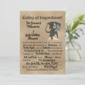 ドラゴンスレイヤースクロール 招待状 (スタンド正面)