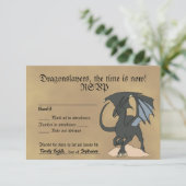 ドラゴンス層のスクロール 出欠カード (スタンド正面)