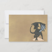 ドラゴンス層のスクロール 出欠カード (裏面)