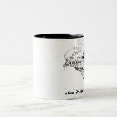 ドラゴンズが悪くなる時。.... ツートーンマグカップ (中央)