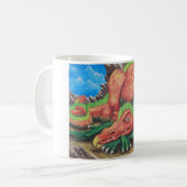 ドラゴンズに干渉するな コーヒーマグカップ (正面左)