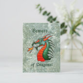 ドラゴンズの石の背景に注意 ポストカード (スタンド正面)