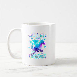 ドラゴンズを愛する女の子だけ銀河系宇宙ドラゴン コーヒーマグカップ