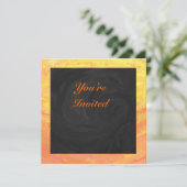 ドラゴンズアイオレンジとブラックモノグラム 招待状 (スタンド正面)