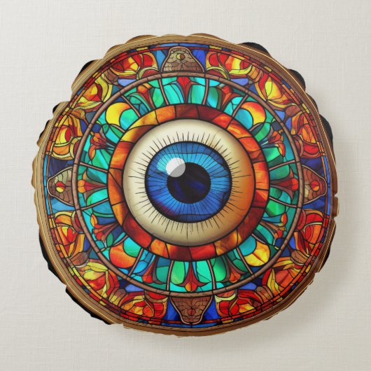 ドラゴンズアイ ラウンドクッション (正面)