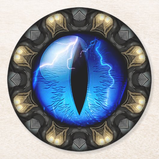 ドラゴンズアイ ラウンドペーパーコースター (正面)
