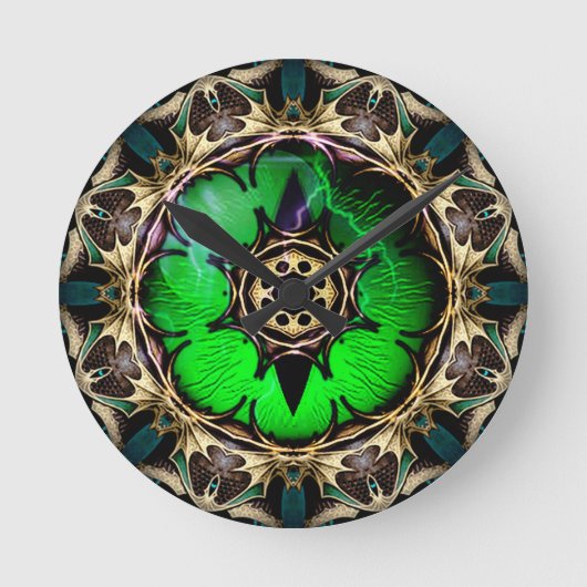 ドラゴンズアイ ラウンド壁時計 (正面)
