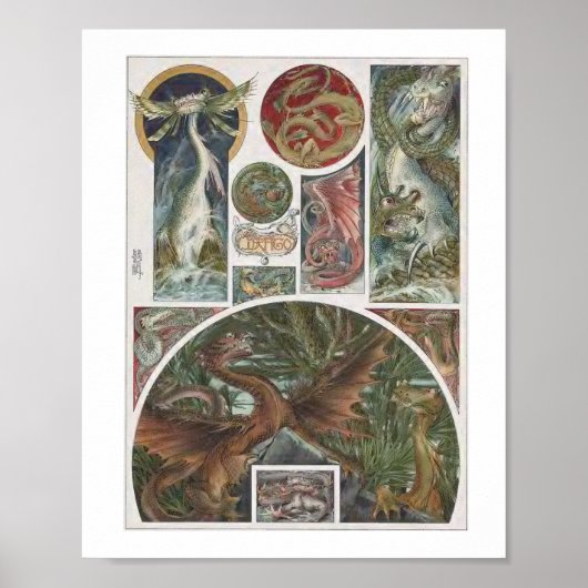 ドラゴンズイラストレーション – バイアントンセダー ポスター (正面)