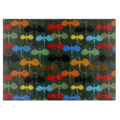 ドラゴンズグリーン飛行ファンタジー カッティングボード (正面)