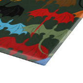 ドラゴンズグリーン飛行ファンタジー カッティングボード (角)