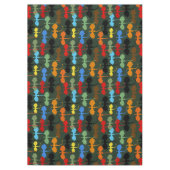 ドラゴンズグリーン飛行ファンタジー テーブルクロス (正面)