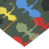 ドラゴンズグリーン飛行ファンタジー テーブルクロス (アングル)