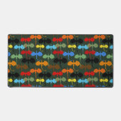 ドラゴンズグリーン飛行ファンタジー デスクマット (正面)