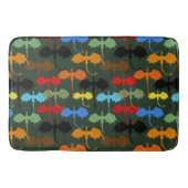 ドラゴンズグリーン飛行ファンタジー バスマット (正面)