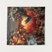 ドラゴンズケーブアートタペストリー タペストリー (正面(横))