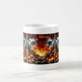 ドラゴンズケーブアートマグ コーヒーマグカップ (中央)