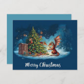 ドラゴンズコージークリスマスイブ シーズンカード (正面/裏面)