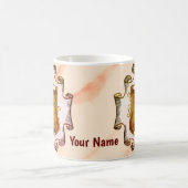 ドラゴンズシールド家紋姓 コーヒーマグカップ (中央)