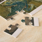 ドラゴンズスケッチ、アールヌーボーバイアントンシーダージグソー ジグソーパズル (側面)