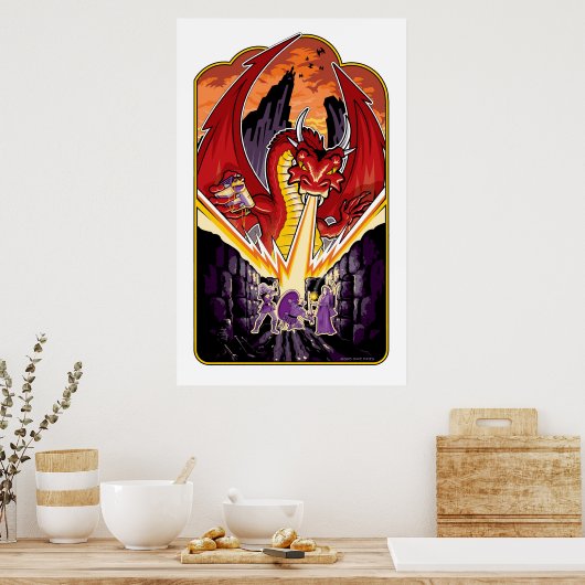 ドラゴンズデン ポスター (キッチン)