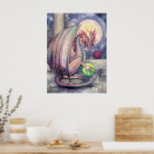 ドラゴンズパーチファンタジーアートポスター ポスター (キッチン)