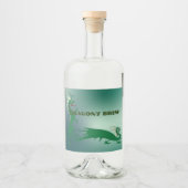 ドラゴンズビール リキュールボトルラベル (正面)