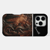 ドラゴンズピークレザーワーク iPhoneケース (裏面横)