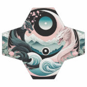 ドラゴンズフローラマウンテンピンクセージティール（緑がかった色） サッカーボール (フラット)