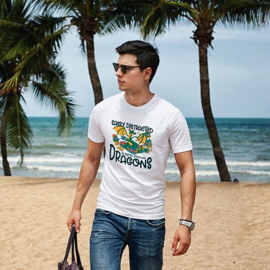 ドラゴンズブックスとコーヒー Tシャツ