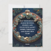 ドラゴンズホリデイベーキングマジック シーズンカード (裏面)