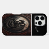 ドラゴンズムーンライトヴィーユ iPhoneケース (裏面横)