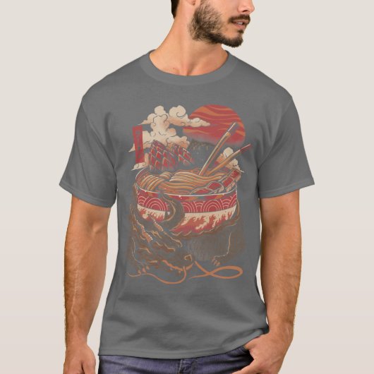ドラゴンズラーメン Tシャツ (正面)