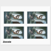 ドラゴンズレイア 長方形シール (シート)