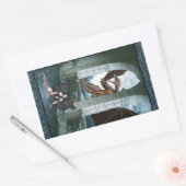 ドラゴンズレイア 長方形シール (封筒)