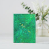 ドラゴンズ女神ファンタジーシュレアル絵画の母 ポストカード (スタンド正面)