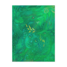 ドラゴンズ女神ファンタジーシュレアル絵画の母