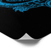 ドラゴンズ怒りブルー ポスター (角)