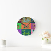 ドラゴンズ時計 ラウンド壁時計 (ホーム)