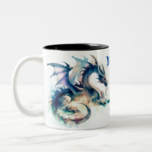 ドラゴンズ規則のおもしろい ツートーンマグカップ