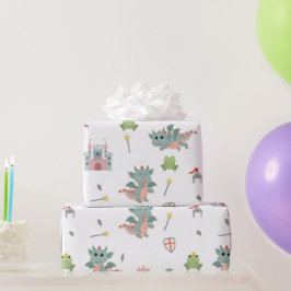 ドラゴンズ騎士童話中世城 ラッピングペーパー