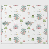 ドラゴンズ騎士童話中世城 ラッピングペーパー (フラット)