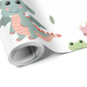 ドラゴンズ騎士童話中世城 ラッピングペーパー (ロールコーナー)